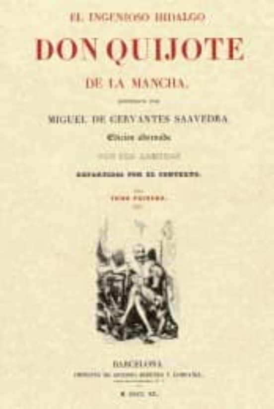 INGENIOSO HIDALGO DON QUIJOTE DE LA MANCHA FACSIMIL ESTUCHE 2 VOL