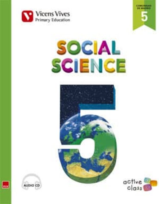 SOCIAL SCIENCE 5º PRIMARIA COMUNIDAD DE MADRID BOOK CD ACTIVE