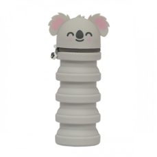 set de 6 bolis borrables bo-bo + estuche de silicona koala-8445641056498