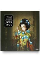 Portada del calendario de Benjamin Lacombe con ilustración de una japonesa