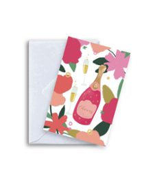 arte papel felicitacion 12x17 cheers 23-8436608788408