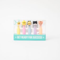 mr. wonderful set de 5 subrayadores con estuche - live in colour-8445641064608