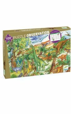 djeco puzzle observación dinosaurios dj07424-3070900074248