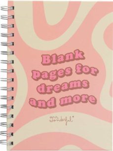 notebook - blank pages for dreams and more-8445641022158