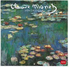 calendario 2024 pared mes vista claude monet legami-8051128759068