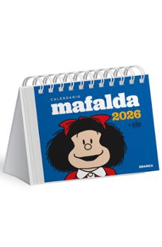 calendario 2026 mafalda escritorio azul-9786316693198