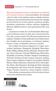 los demasiados libros (50 aniversario)-gabriel zaid-9788419399908