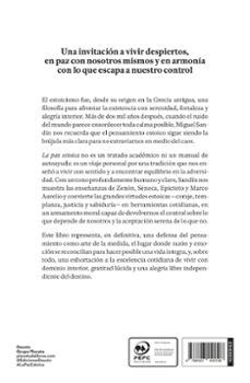 la paz estoica-miguel sandin-9788423440108