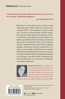 santa balbina, 37, gas en cada piso y otras novelas cortas-camilo jose cela-9788466342308