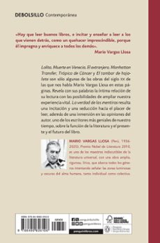 la verdad de las mentiras / ensayos sobre la novela moderna / cartas aun joven novelista (1990-1997)-mario vargas llosa-9788490626108