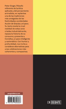 hablemos del pavo (serie endebate)-peter singer-9791387600808