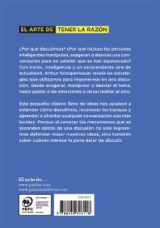 Imagen Secuandaria de El arte de tener la razón. Abrir galería completa.