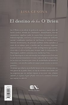 el destino de los o briens-lisa genova-9788466658218