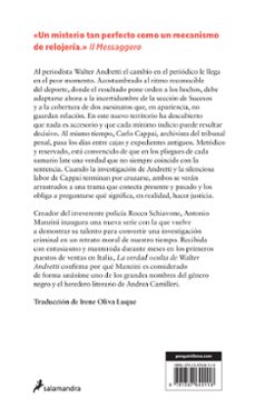 la verdad oculta de walter andretti-antonio manzini-9791387640118