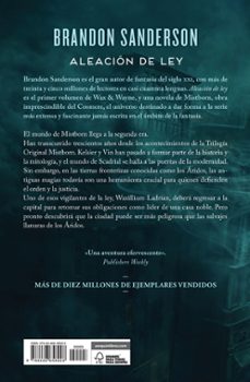 aleacion de ley (saga nacidos de la bruma 4)-brandon sanderson-9788466658928