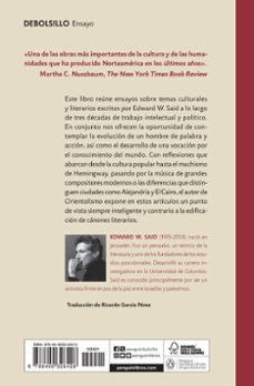 reflexiones sobre el exilio-edward w. said-9788490326428