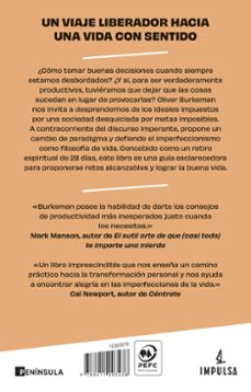 meditaciones para mortales-oliver burkeman-9788411003438