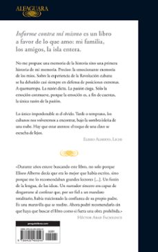 informe contra mí mismo-eliseo alberto-9788420465548