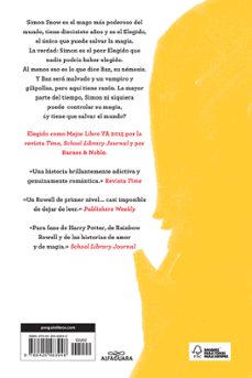 morire besando a simon snow-rainbow rowell-9788420483948