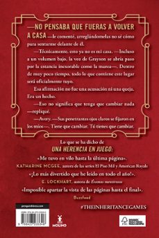 la jugada final (una herencia en juego 3)-jennifer lynn barnes-9788427233348