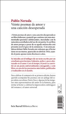 veinte poemas de amor y una canción desesperada-pablo neruda-9788432244148