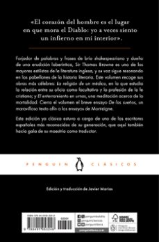 la religión de un médico / el enterramiento en urnas-sir thomas browne-9788491053248