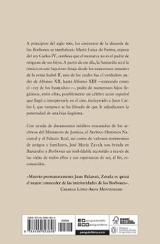 bastardos y borbones: los hijos secretos de la dinastia-jose maria zavala-9788499893648