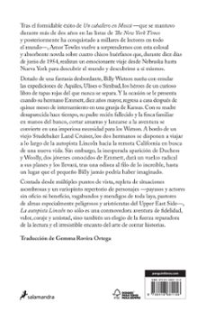 la autopista lincoln-amor towles-9788418681158