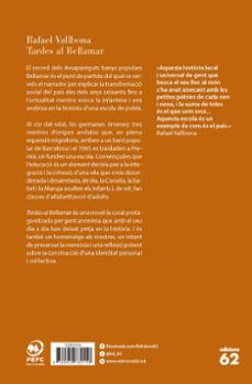 tardes al bellamar-rafael vallbona-9788429782158