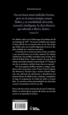 amor y besos y otras adicciones-eve babitz-9788439746058