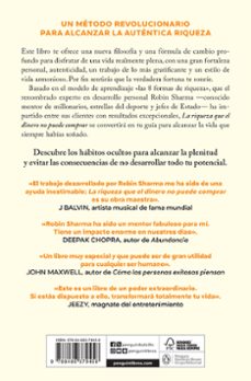 la riqueza que el dinero no puede comprar-robin sharma-9788466379458