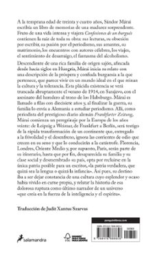 confesiones de un burgues-sandor marai-9788478888658