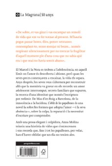 l oblit de les papallones-anna molina-9788410009868