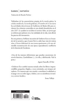 el nombre de la rosa-umberto eco-9788426403568