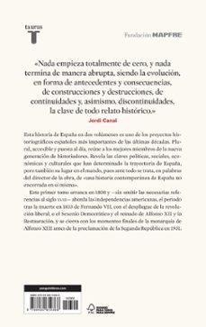 historia contemporanea de españa (tomo i: 1808-1930)-9788430619368