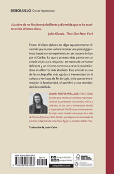 algo supuestamente divertido que nunca volvere a hacer-david foster wallace-9788499083568