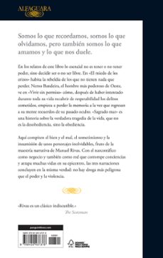vivir sin permiso y otras historias de oeste-manuel rivas-9788420437378
