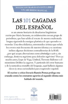 las 101 cagadas del español: reaprende nuestro idioma-maria irazusta-9788467041378