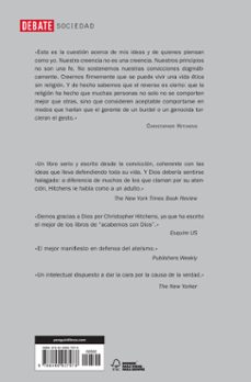 dios no es bueno: alegato contra la religion-christopher hitchens-9788499927978