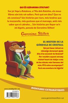 el misteri de la góndola de cristall-geronimo stilton-9788413897288