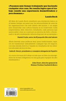 la nueva formula del trabajo-laszlo bock-9788416029488