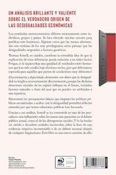 discriminación y disparidades-thomas sowell-9788423437788