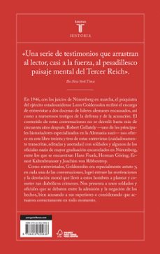 las entrevistas de núremberg-leon goldensohn-9788430625888