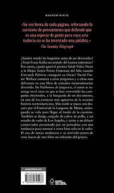hablemos de langostas-david foster wallace-9788439745488