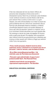 ambició moral-rutger bregman-9791387736088