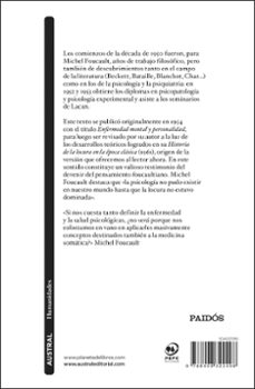 enfermedad mental y psicología-michel foucault-9788408322498