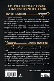 los hermanos hawthorne (una herencia en juego 4)-jennifer lynn barnes-9788427236998