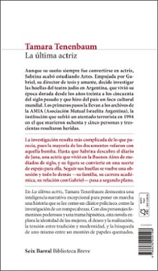 la última actriz-tamara tenenbaum-9788432249198