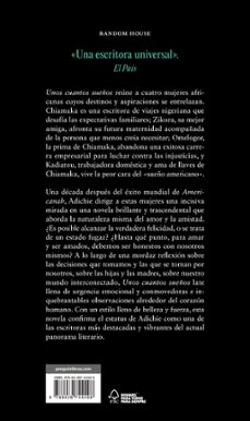 unos cuantos sueños-chimamanda ngozi adichie-9788439744498