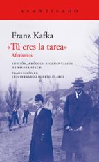 «Tú eres la tarea»